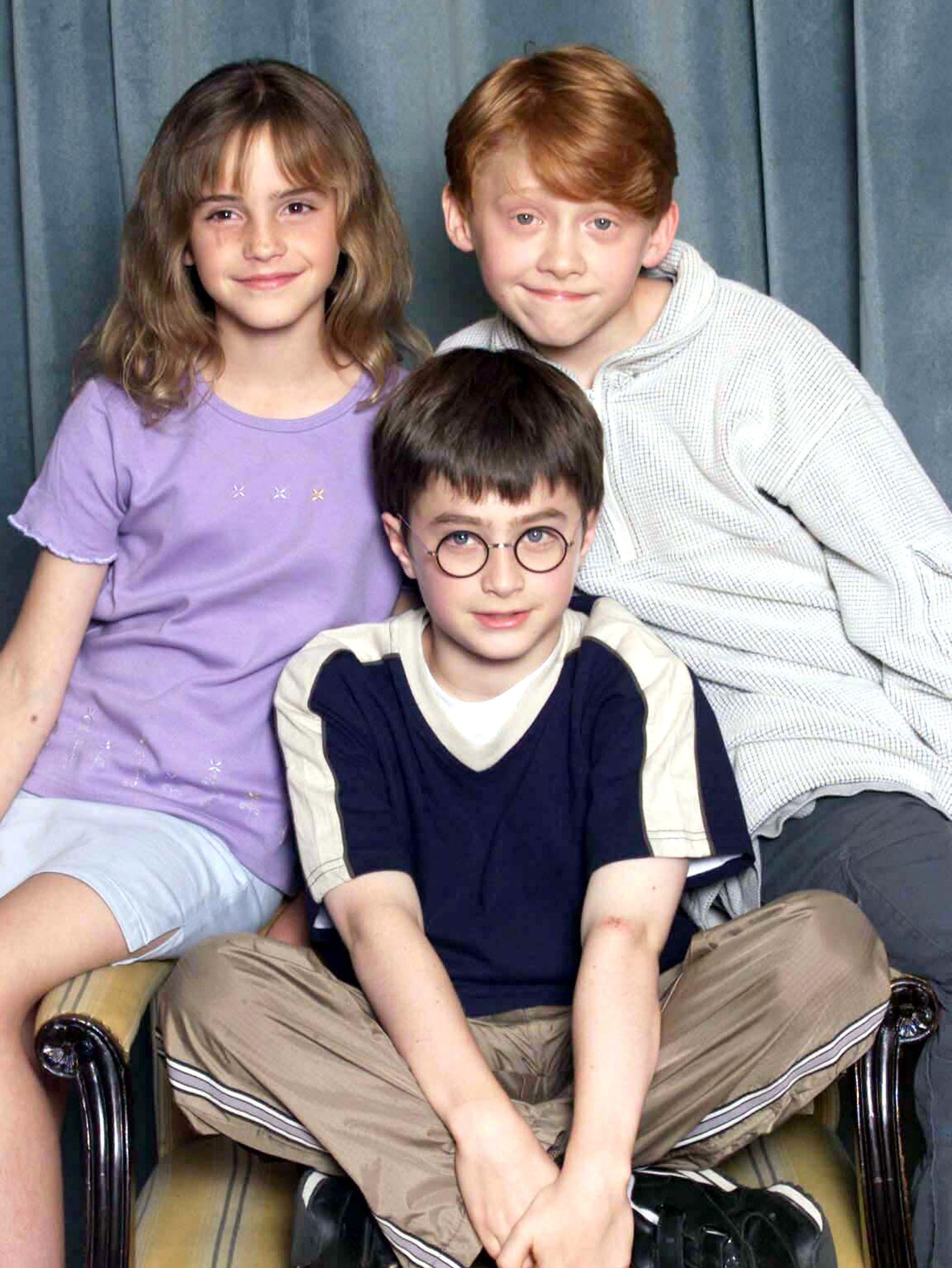 Emma Uotson Deniel Redkliff I Rupert Grint Detskie Foto Starwiki Org